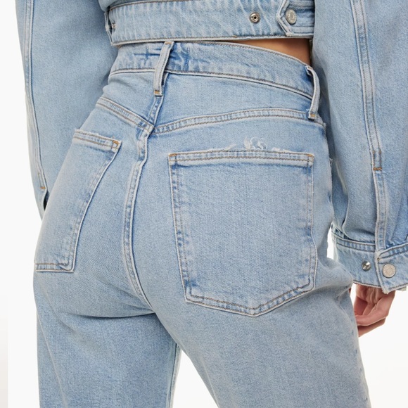 agolde High Rise Stovepipe - Picture 3 of 9